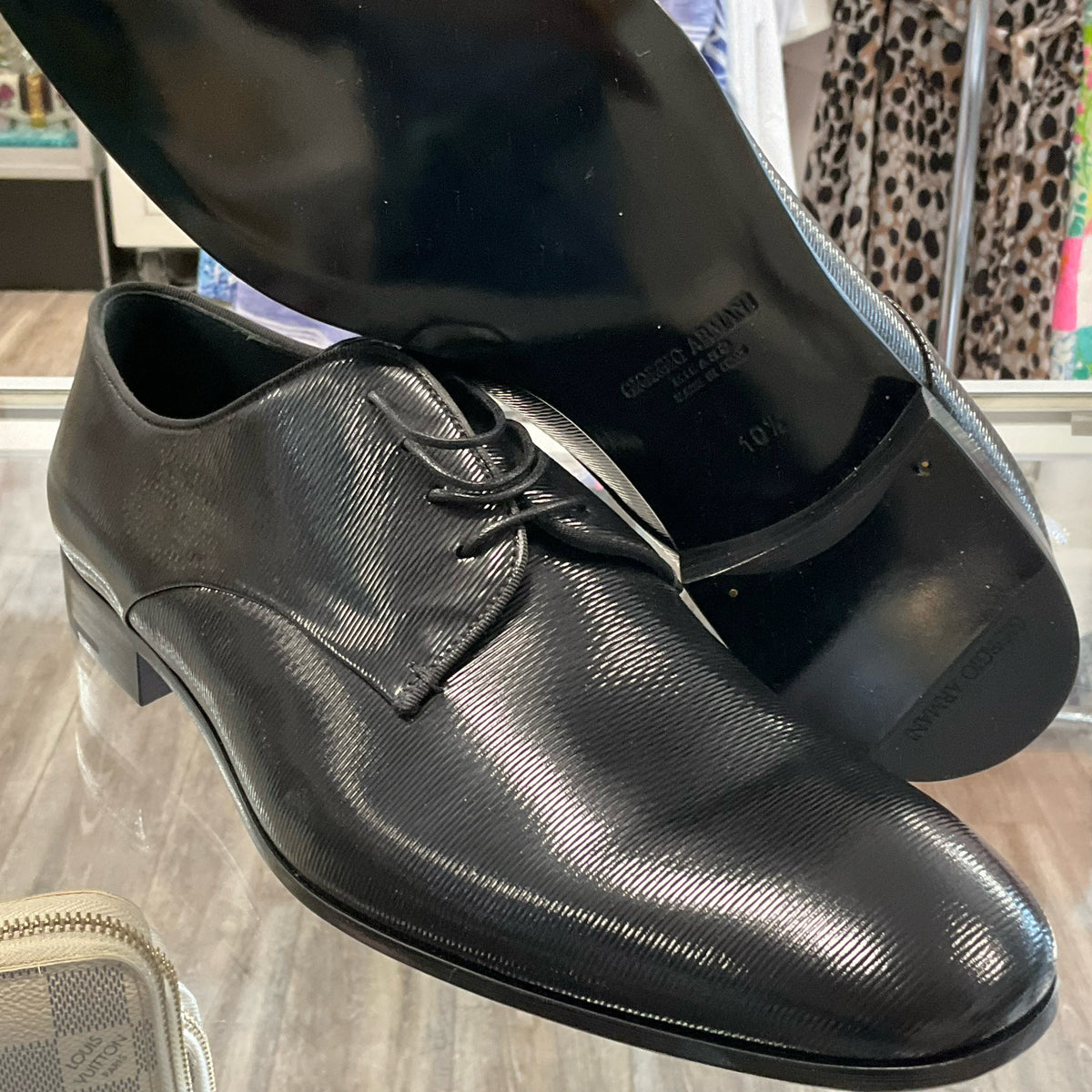 SIZE 10.5 Giorgio Armani shoes