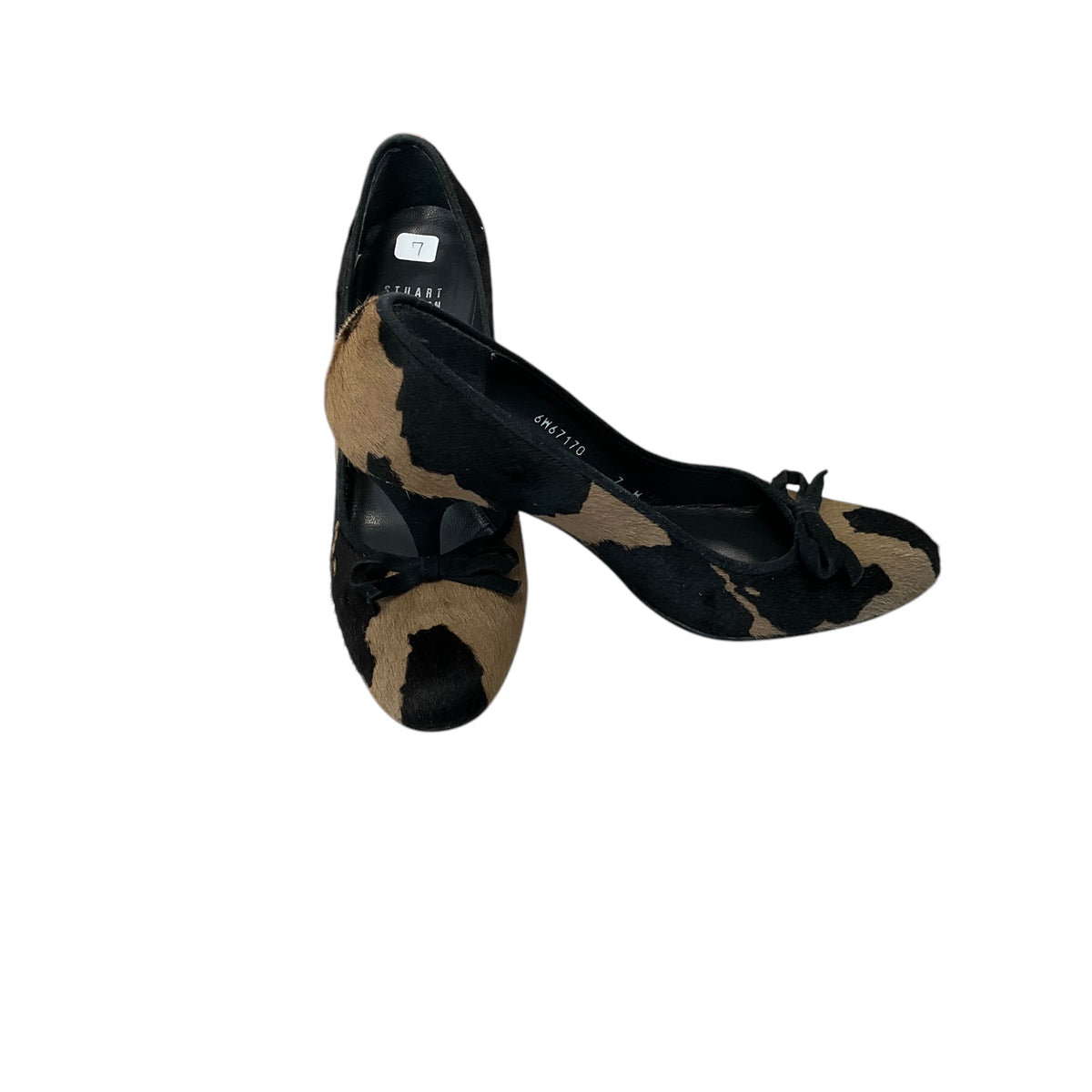 Stuart Weitzman Leopard Print Pumps .Size7