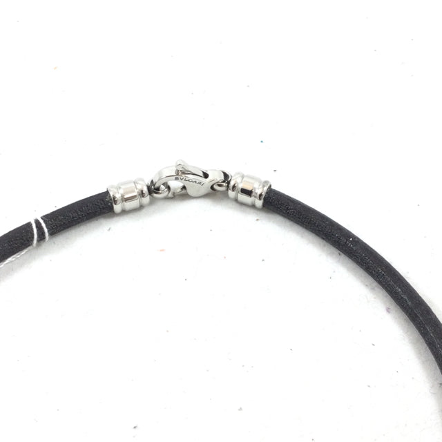 Bvlgari Leather Single Cord Choker