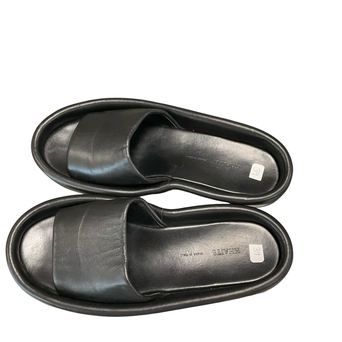 Khate Leaher Slide Shoes