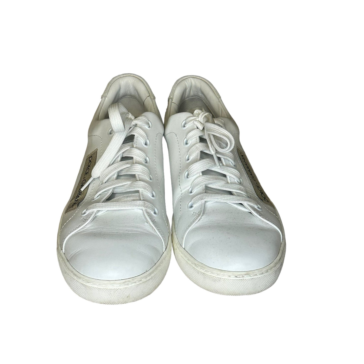 Dolce and Gabana White Sneakers