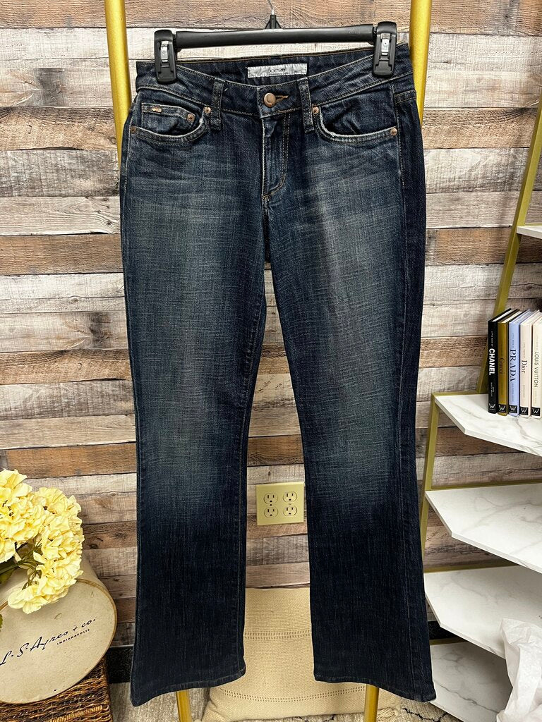 Joe's Honey Fit Ryder Wash Dark Denim Size 26