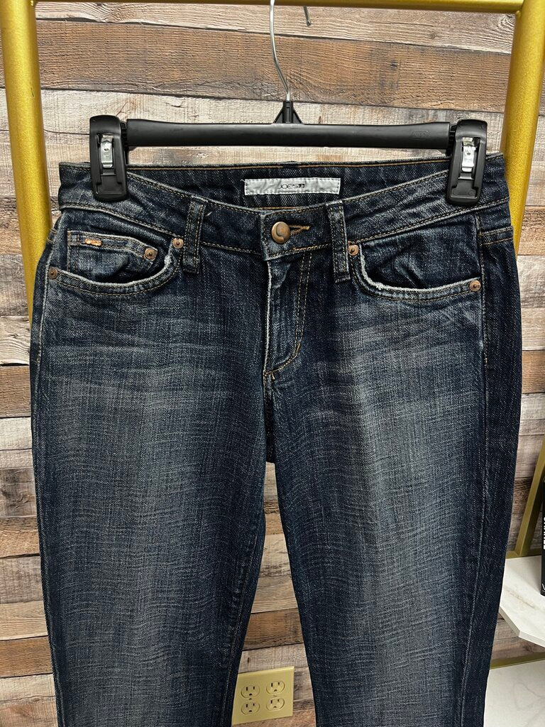 Joe's Honey Fit Ryder Wash Dark Denim Size 26