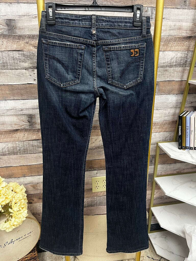 Joe's Honey Fit Ryder Wash Dark Denim Size 26