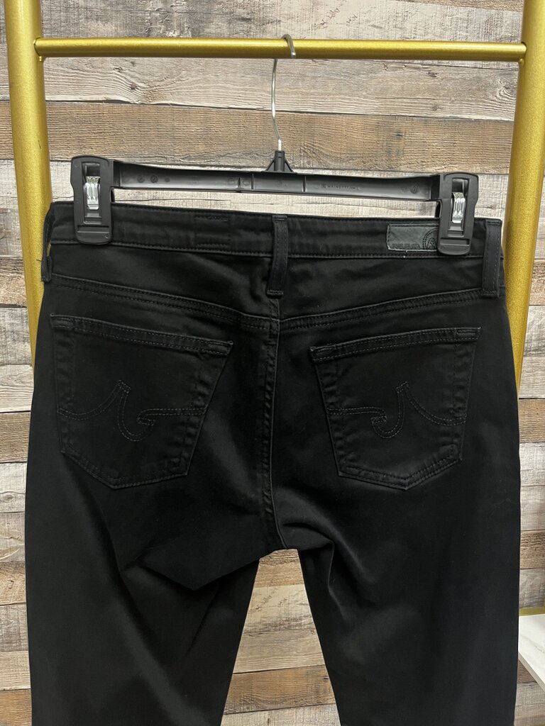 AG Adriano Goldschmied The Stilt Cigaret Jean Black Size 26
