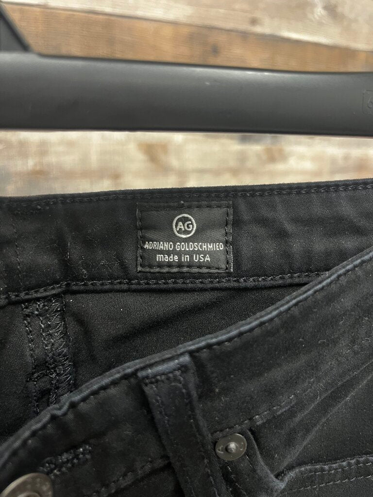 AG Adriano Goldschmied The Stilt Cigaret Jean Black Size 26