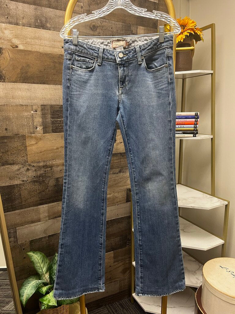 Paige Hollywood Hills Premium Lt Wash Denim Size 28