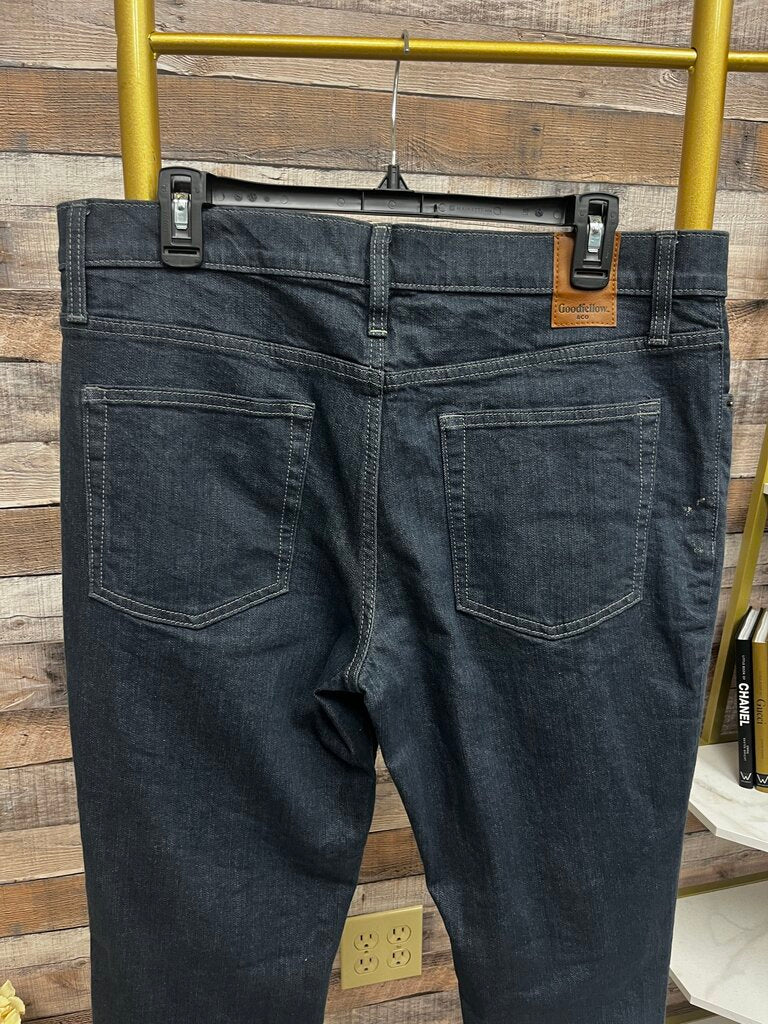 Goodfellow & Co Total Flex Slim Dark Denim 34W