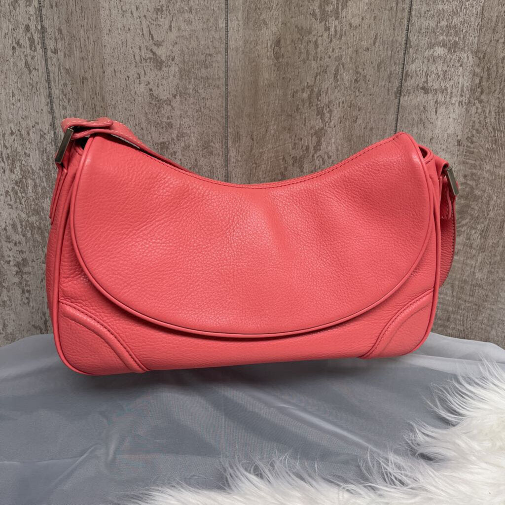 Talbots Coral Magnet Flap Bag