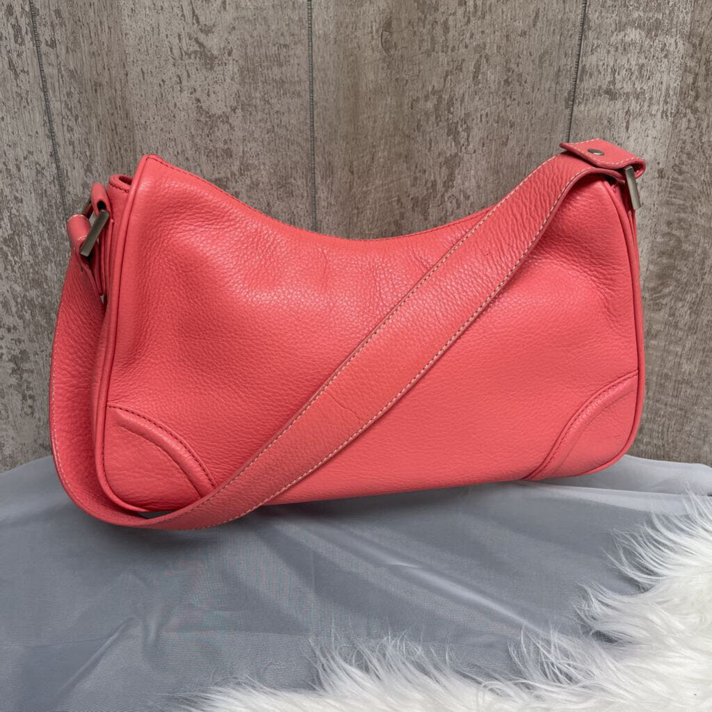 Talbots Coral Magnet Flap Bag