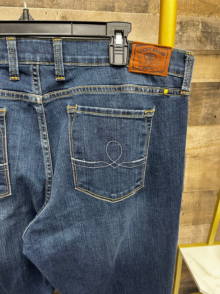 Lucky Brand Sofia Boot Jeans Size 16/33