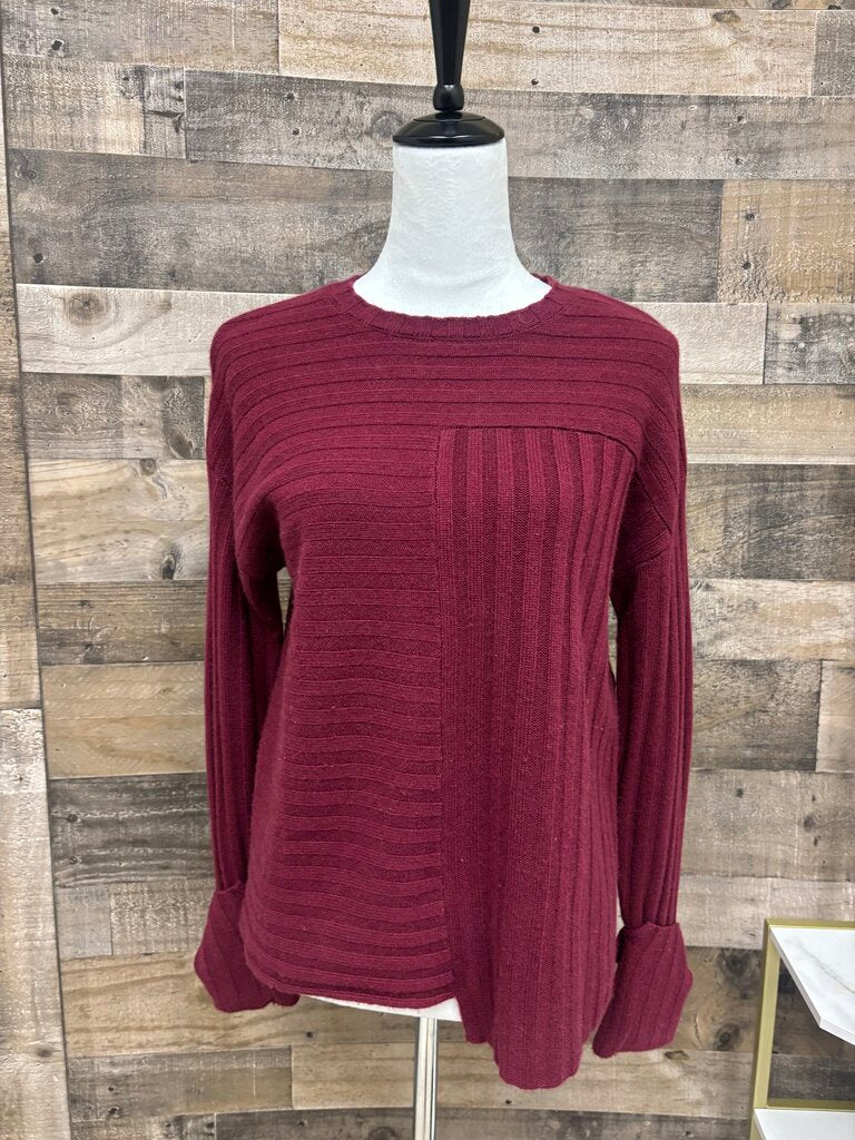 Nordstrom Signature Red Cashmere Size XS