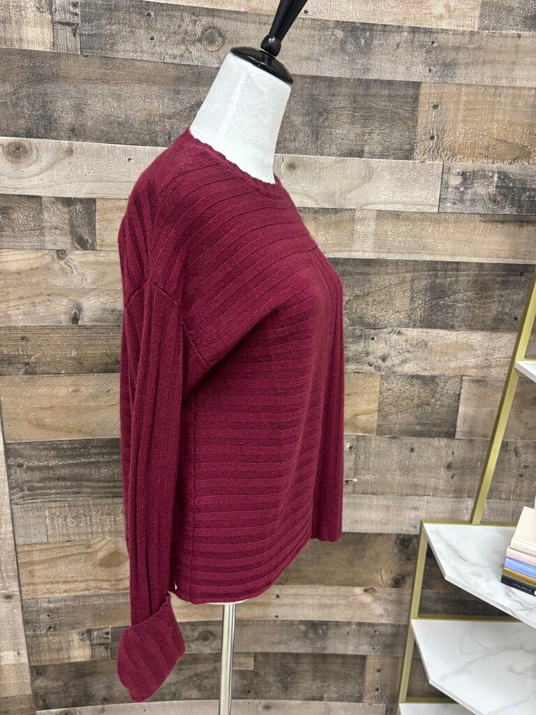 Nordstrom Signature Red Cashmere Size XS