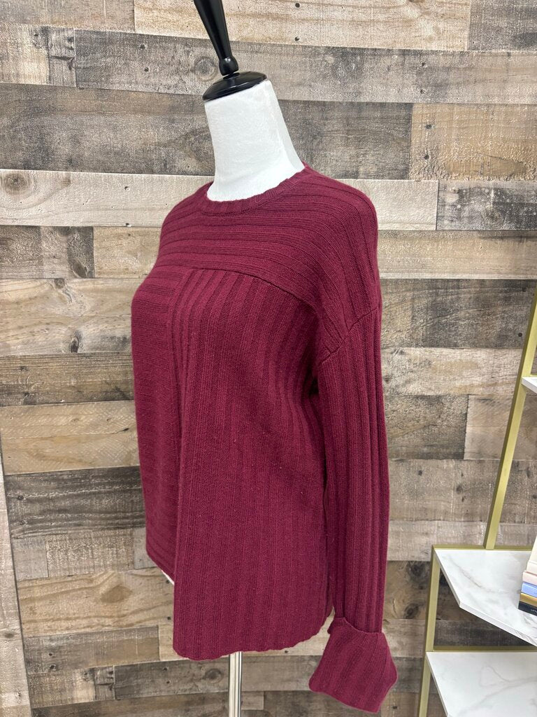 Nordstrom Signature Red Cashmere Size XS