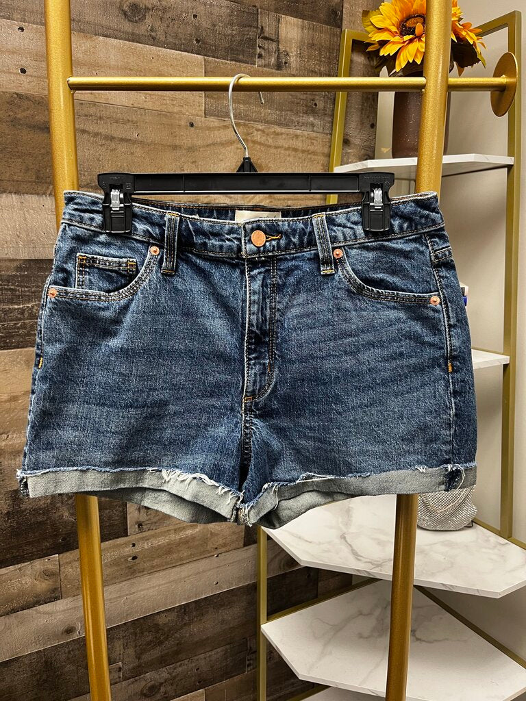 Universal Thread Vintage Midi Jean Shorts Size 8