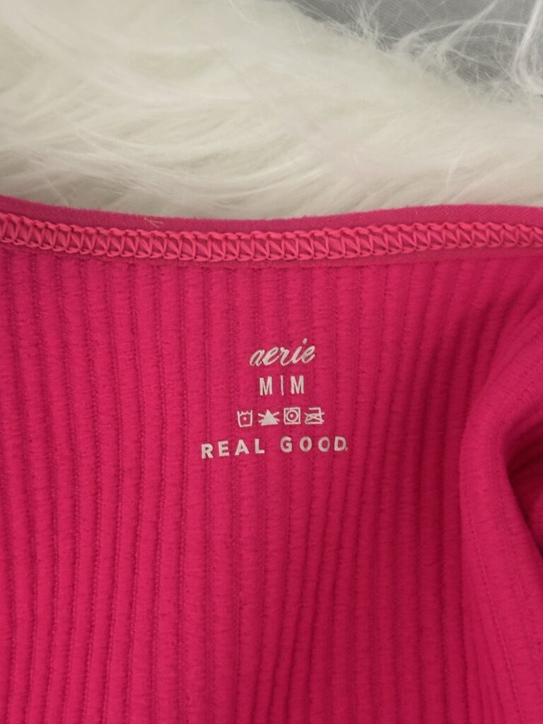 Aerie Bright Pink Tank Bra Size M