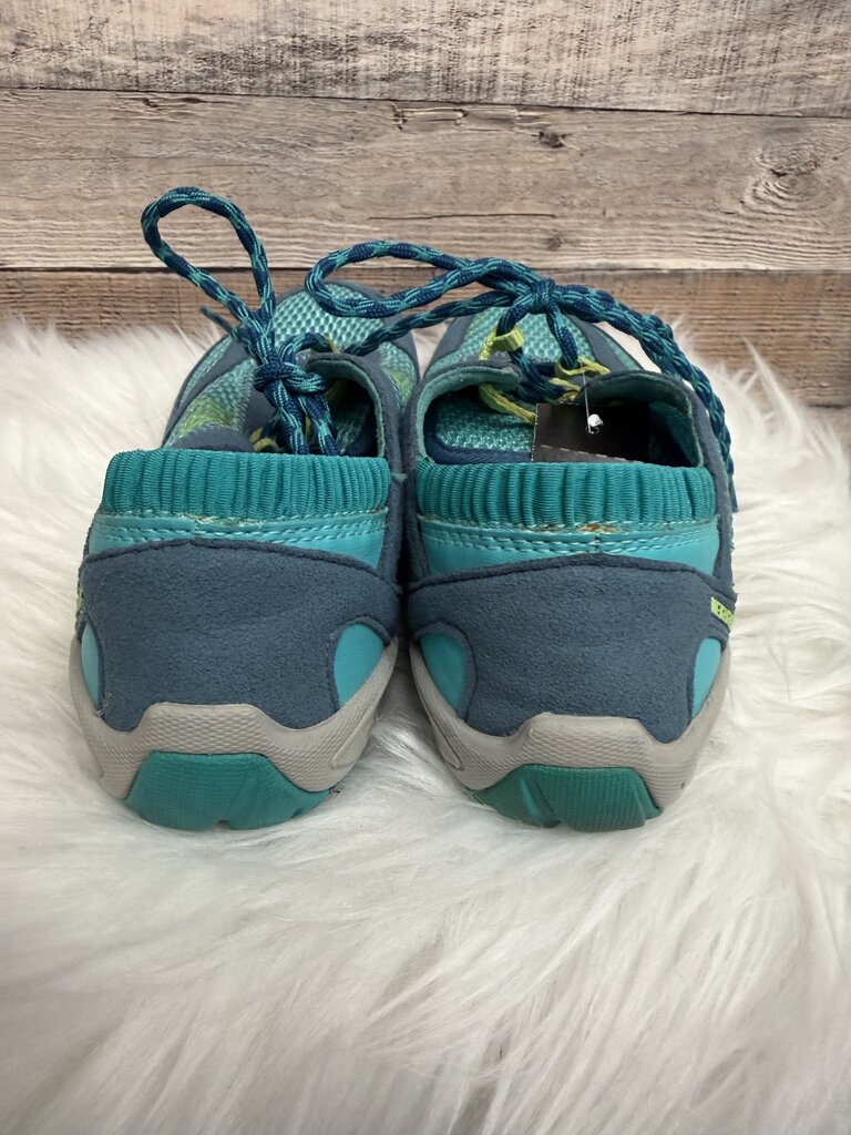 Merrell Vibram Aqua & Lime Sneakers Size 8