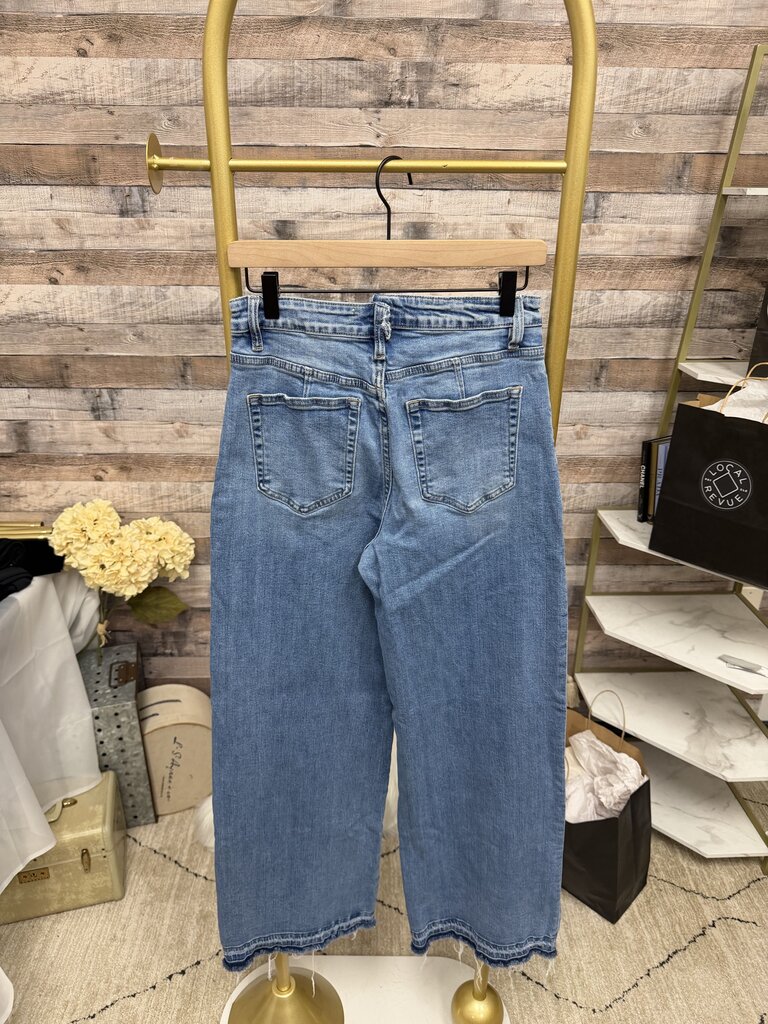 Flying Monkey Front Seam Barrel Jeans Size 28