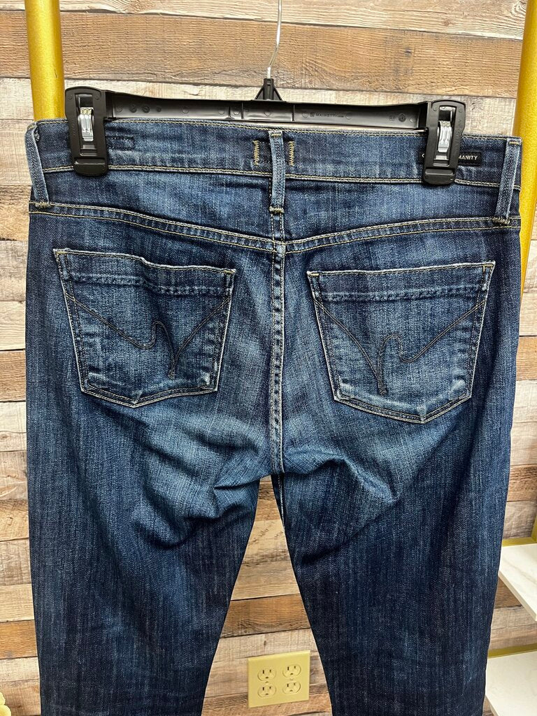 Citizens of Humanity Ava Low Rise Straight Leg Size 27