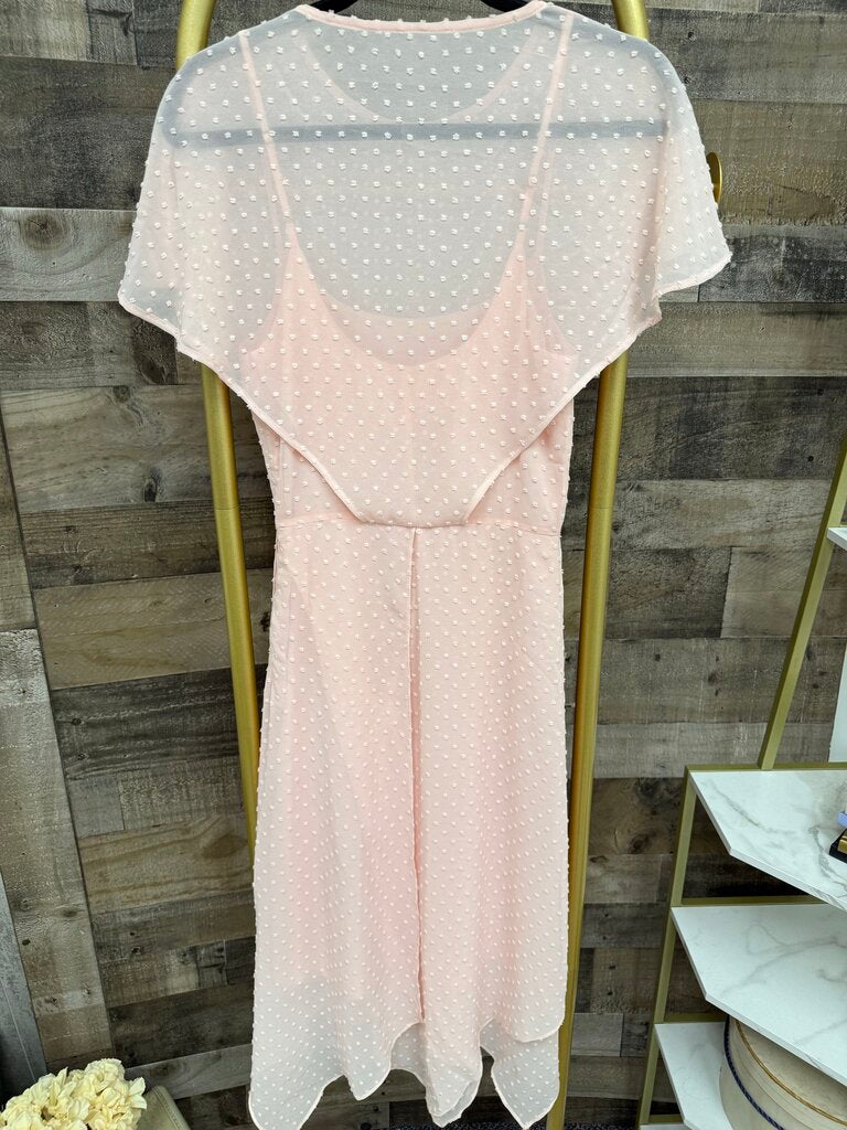 Julie Brown Designs Pink Swiss Dot Size 0