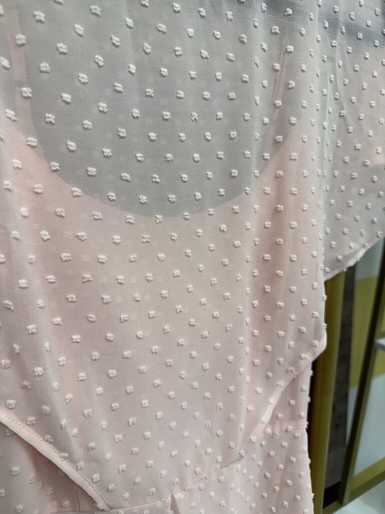 Julie Brown Designs Pink Swiss Dot Size 0