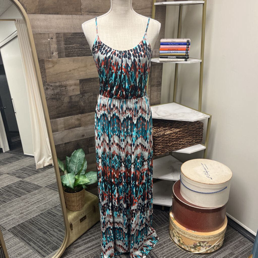 Felicity & Coco Tribal Print Maxi Dress Size XS