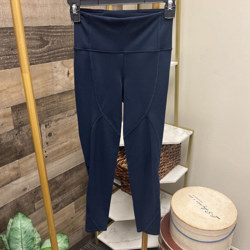 Lululemon Navy Capri Tights Legging Size 2