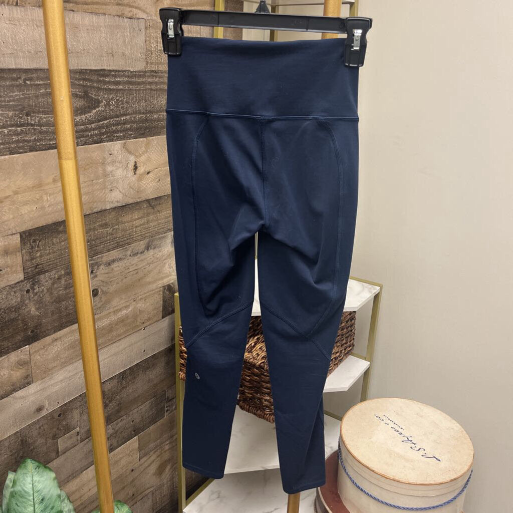 Lululemon Navy Capri Tights Legging Size 2