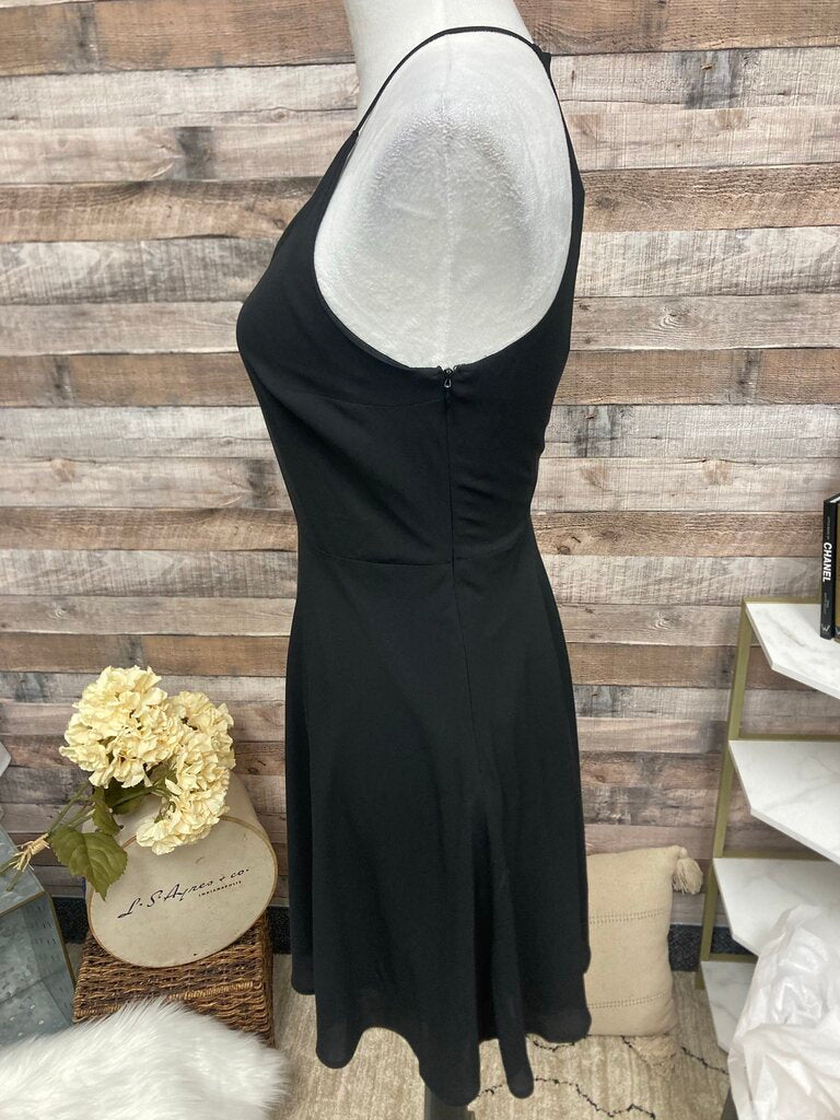 NWT Express Black Strappy Dress Size 2