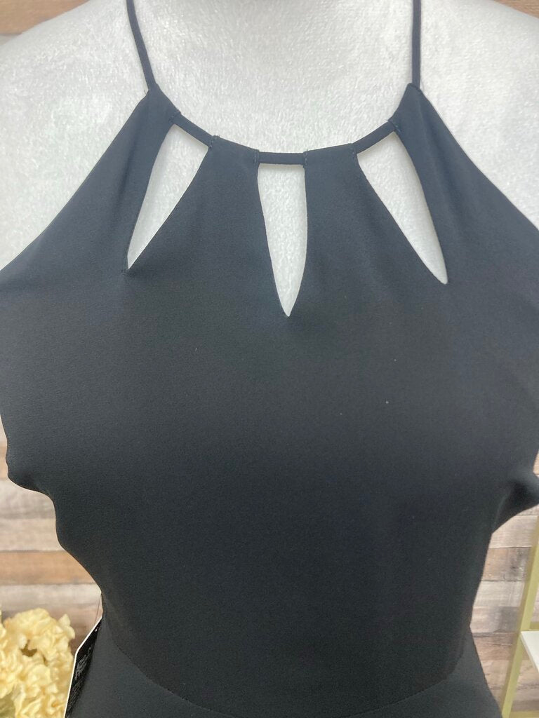NWT Express Black Strappy Dress Size 2
