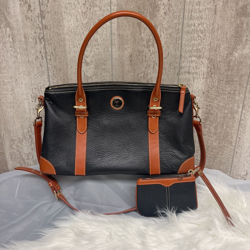 Dooney & Bourke Black & Brown Bag Set