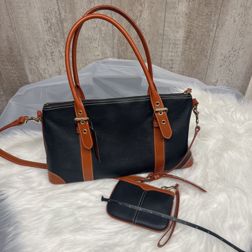 Dooney & Bourke Black & Brown Bag Set