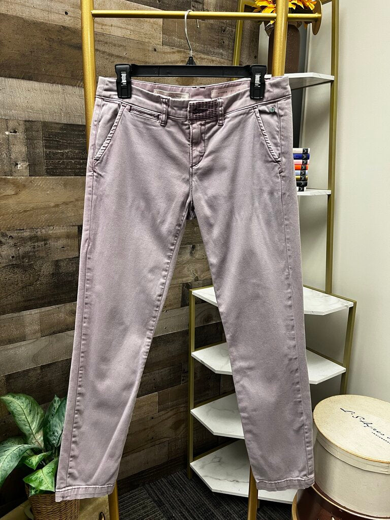 Pilcro Hypen Lilac Chino Size 26