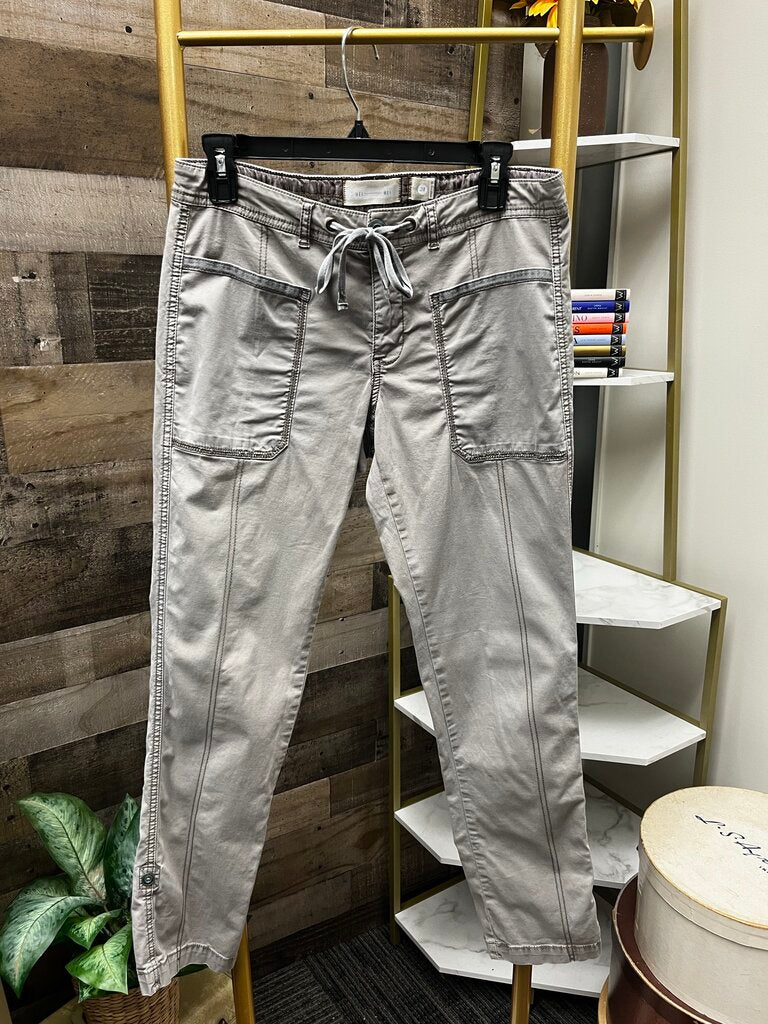 Anthro Hei Tan Cargo Drawstring Chino Size 28