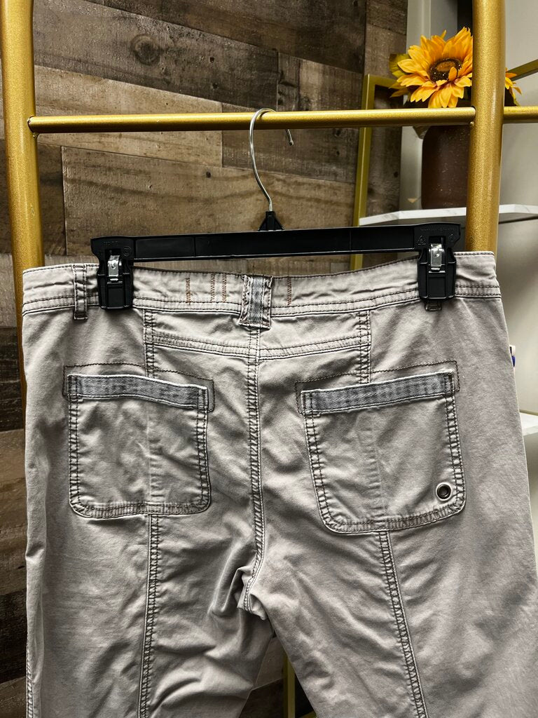 Anthro Hei Tan Cargo Drawstring Chino Size 28