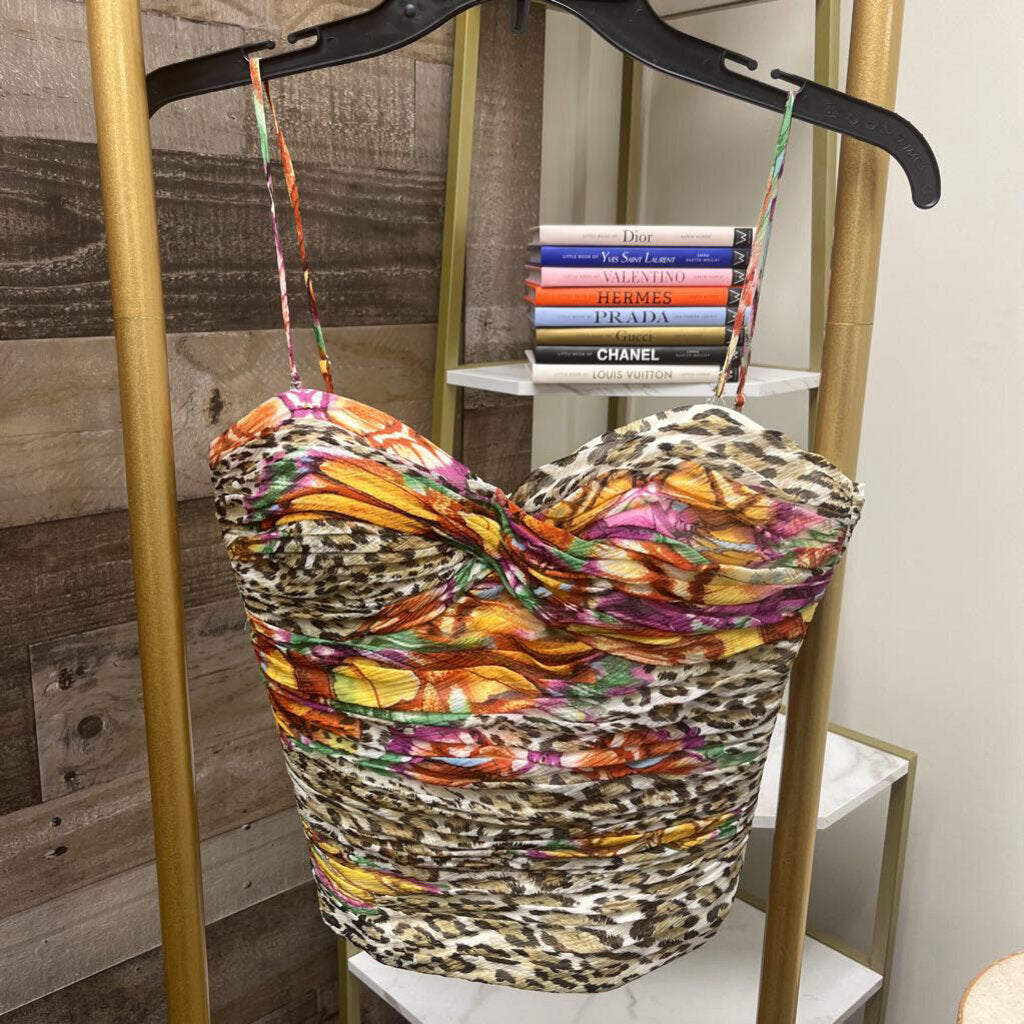 Alberto Mikali Silk Animal Print Size 6