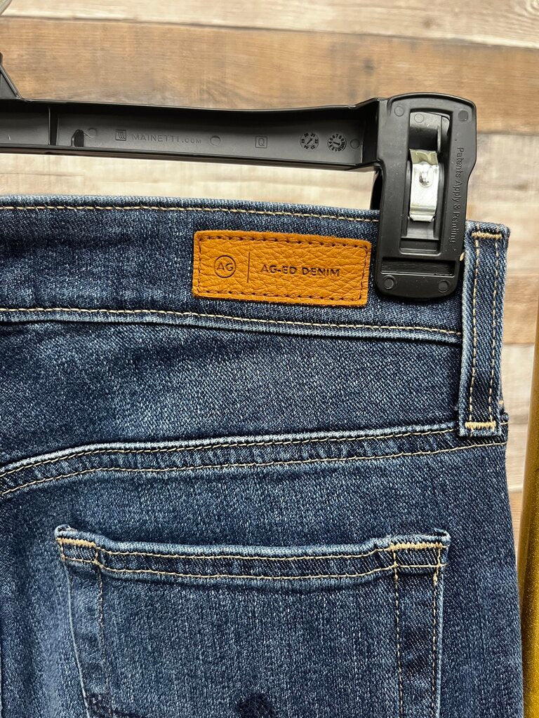 AG Mari High Rise Slim Straight Denim Size 26