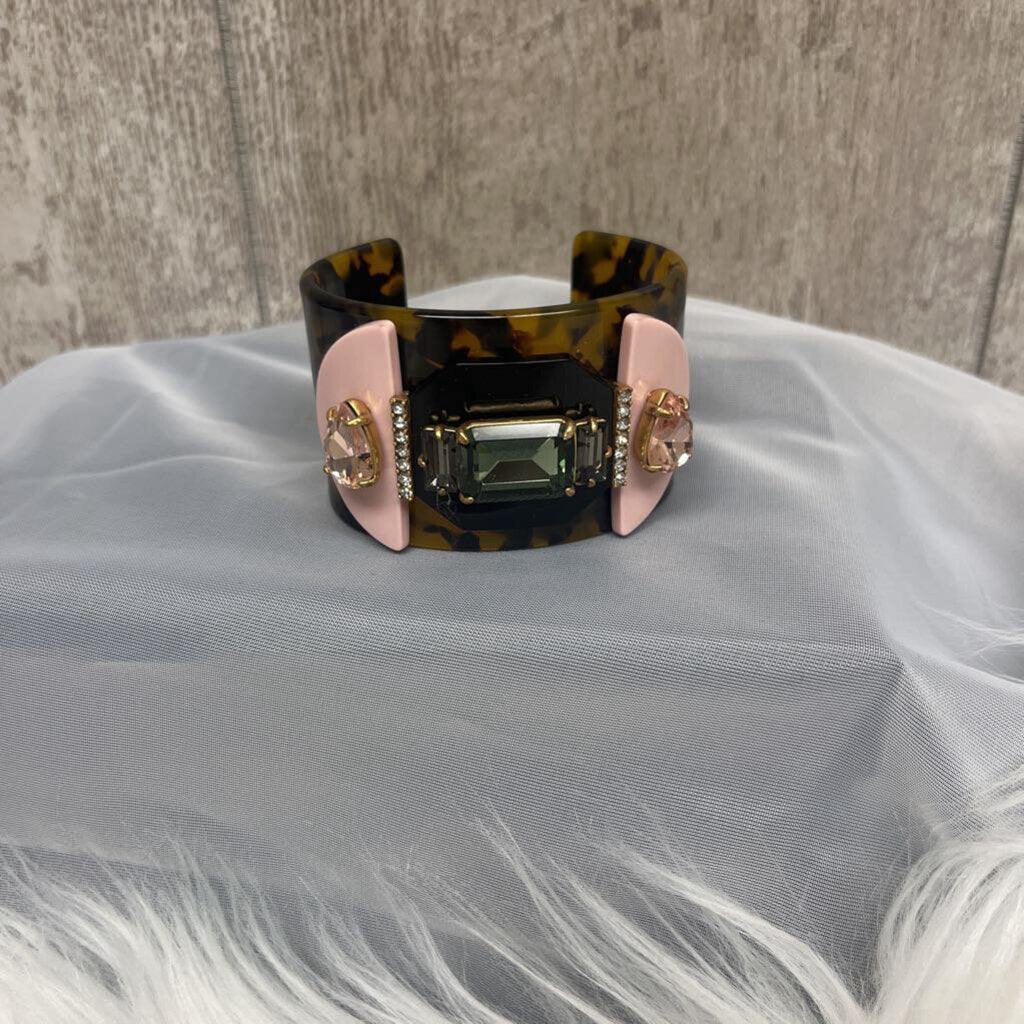 J Crew Jewel Tortoiseshell Bracelet