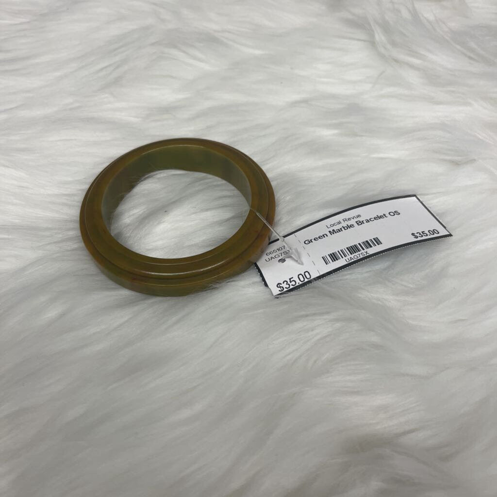 Green Marble Bracelet