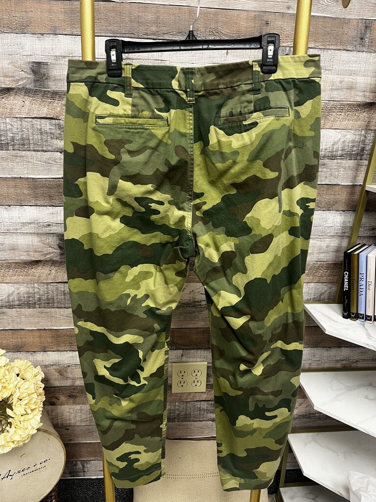 J Crew Camo Pants Size 14