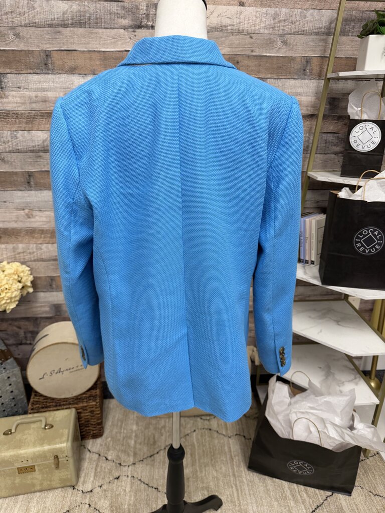 Ann Taylor Sky Blue Women's Blazer Size 14