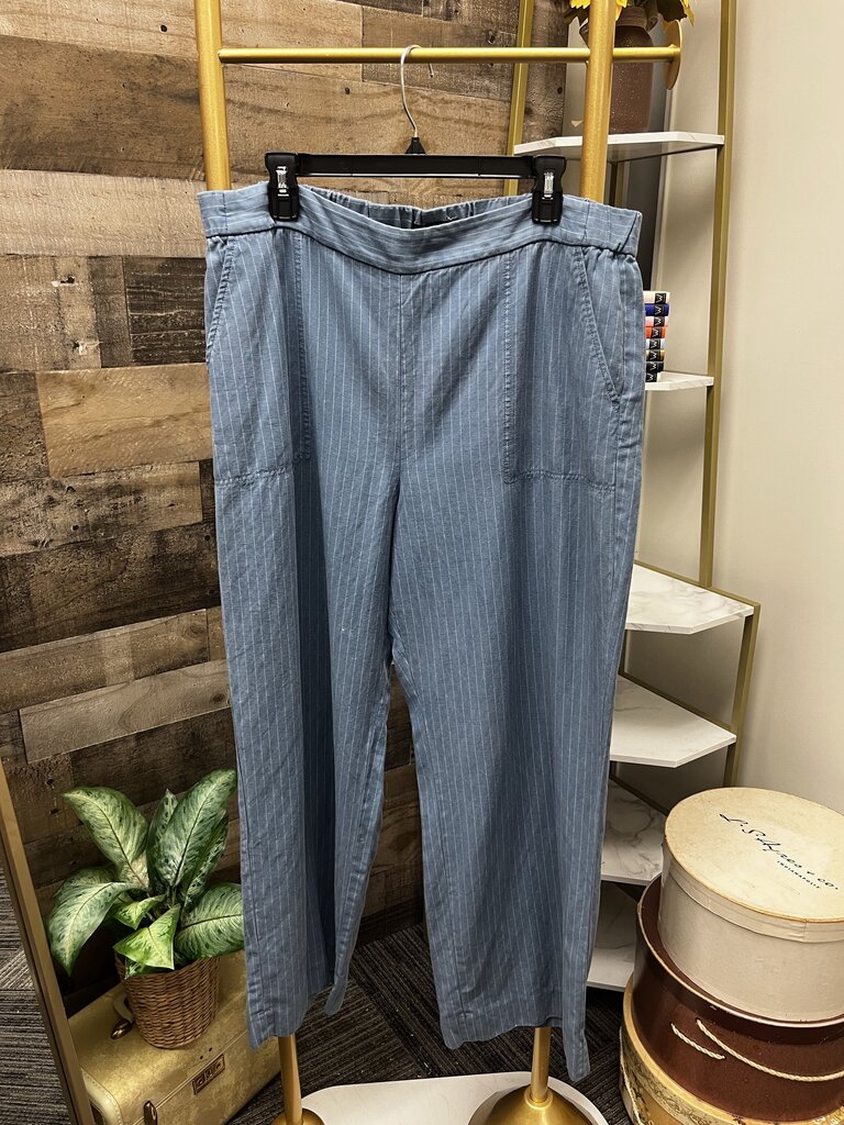 Banana Republic Wide Leg Striped Pants Size XL