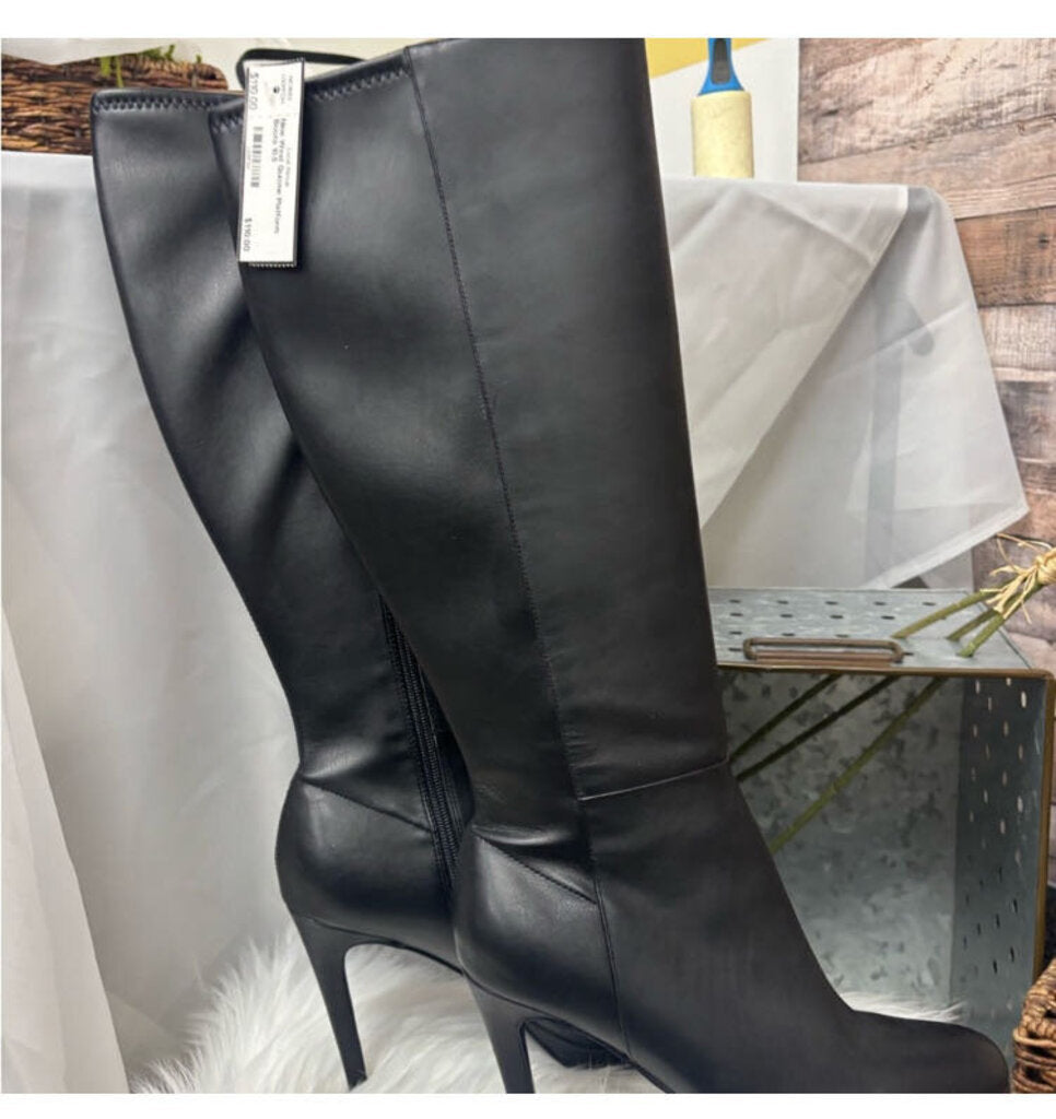 Nine West Quizme Platform Boots Size 10.5