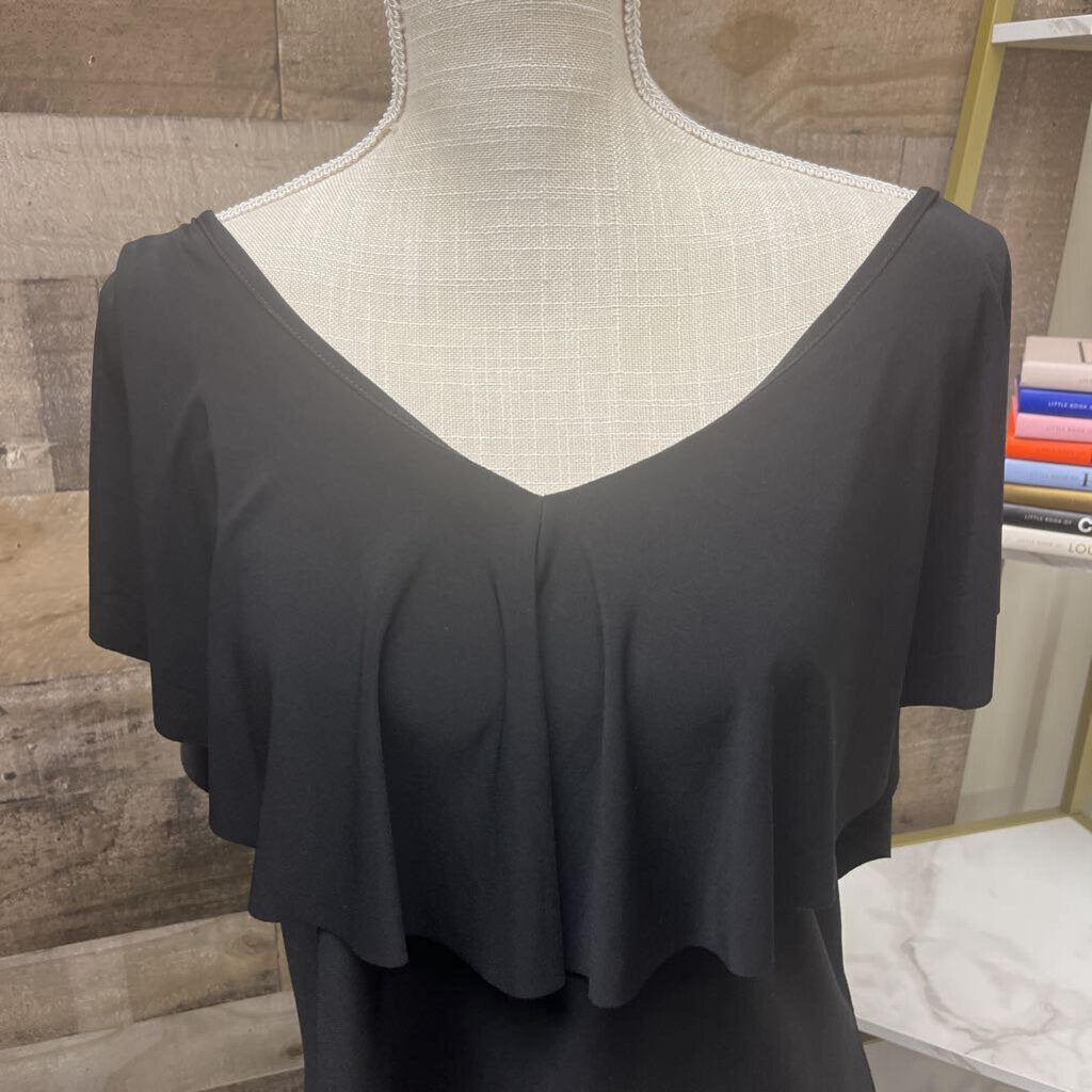 White House Black Market Off the Shoulder Short Sleeve Top Size XL