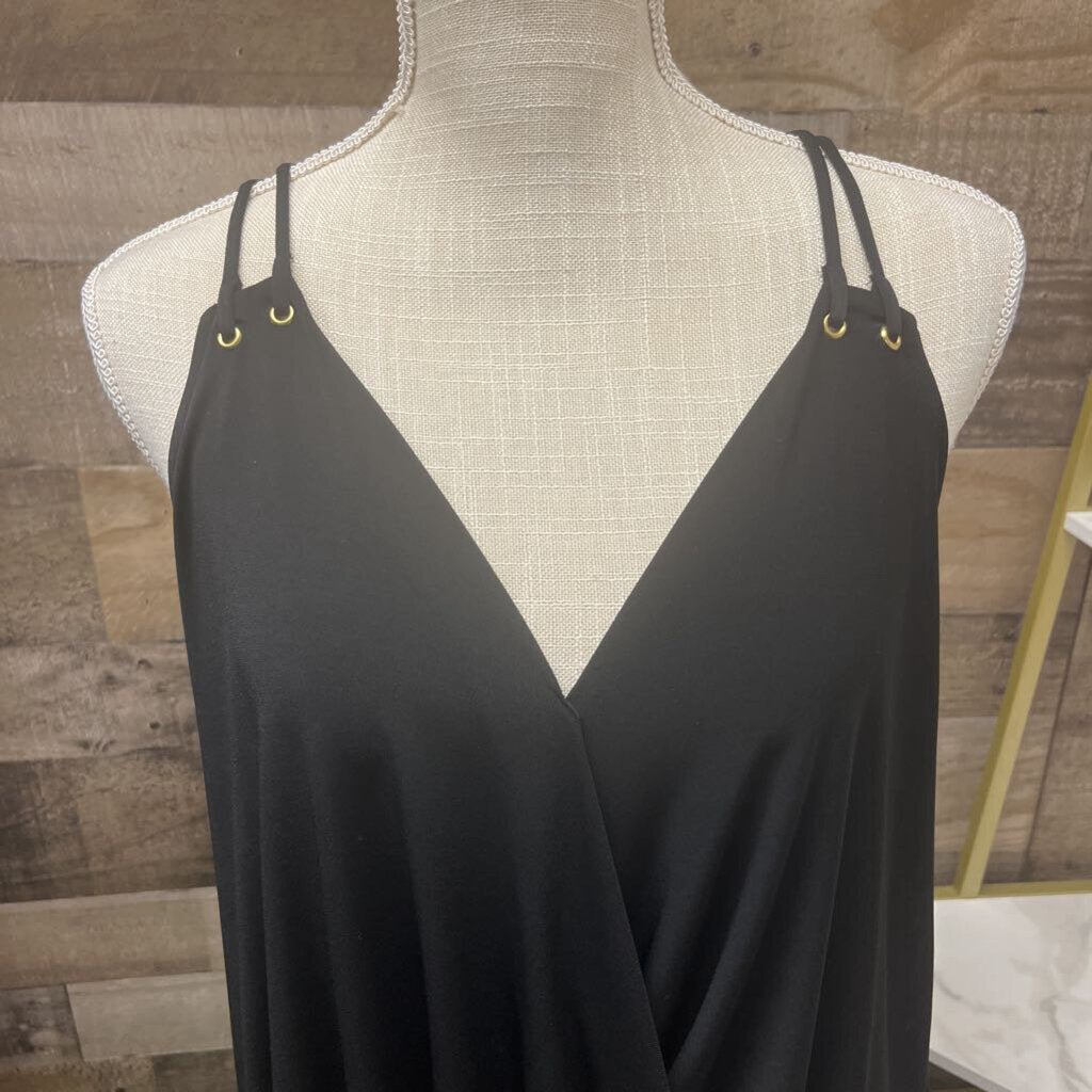 GUESS Black Tank Top Blouse Size XL