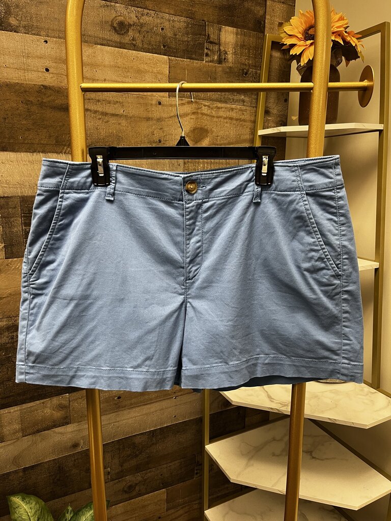 The Loft Washed Twill Short 4" Size 14