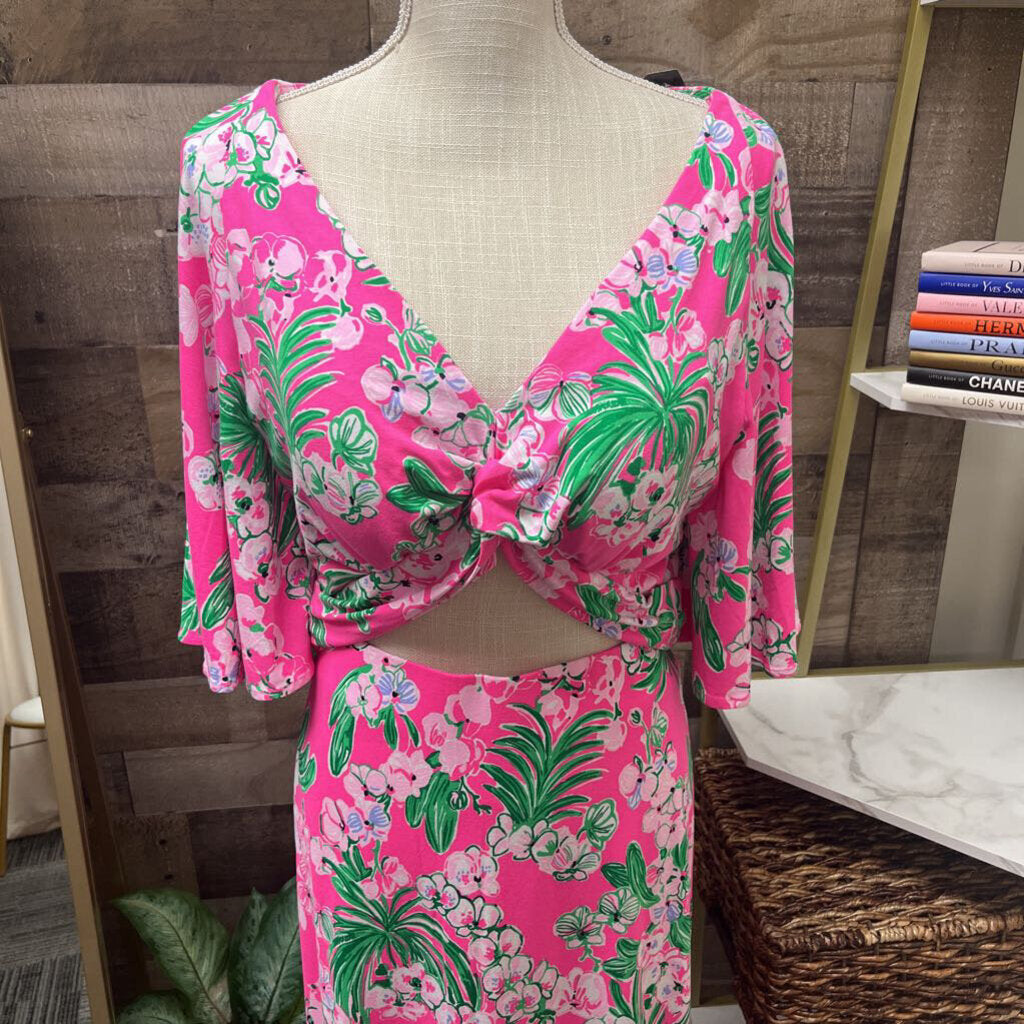 Lilly Pulitzer Minka Maxi Set in Roxie Pink Size XL
