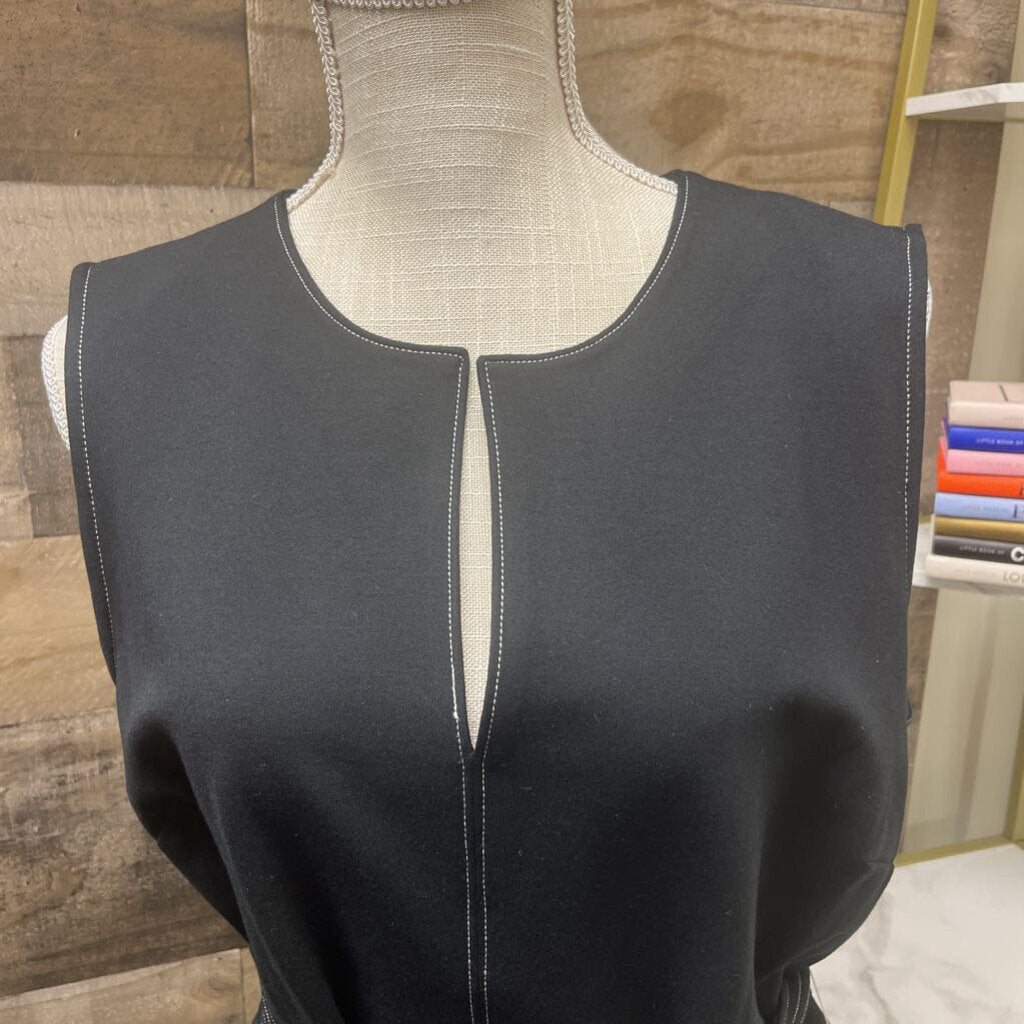 Spanx The Perfect Tie-Waist Top Peplum Classic Tulip Top Blouse Size XL