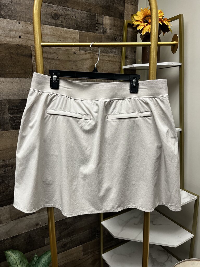 Athleta Tan Brooklyn Skort Size 16