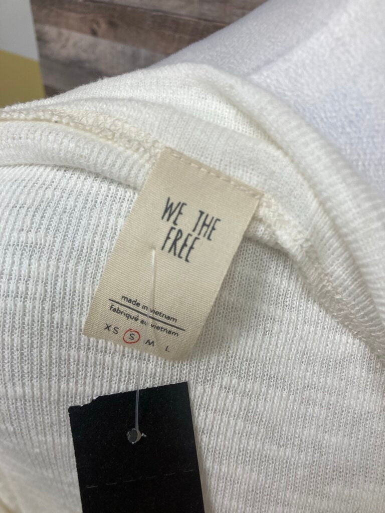 We The Free Ivory Long Sleeve Turtleneck Size S